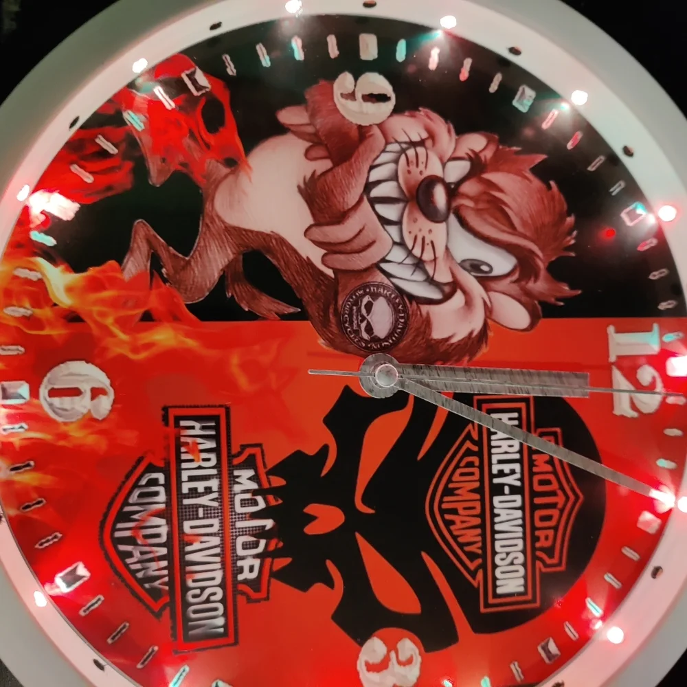 Harley Taz clock